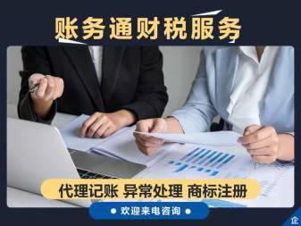工商注冊 代理記賬財稅服務提供申辦一般納稅人、稅控代辦+票種核定等服務